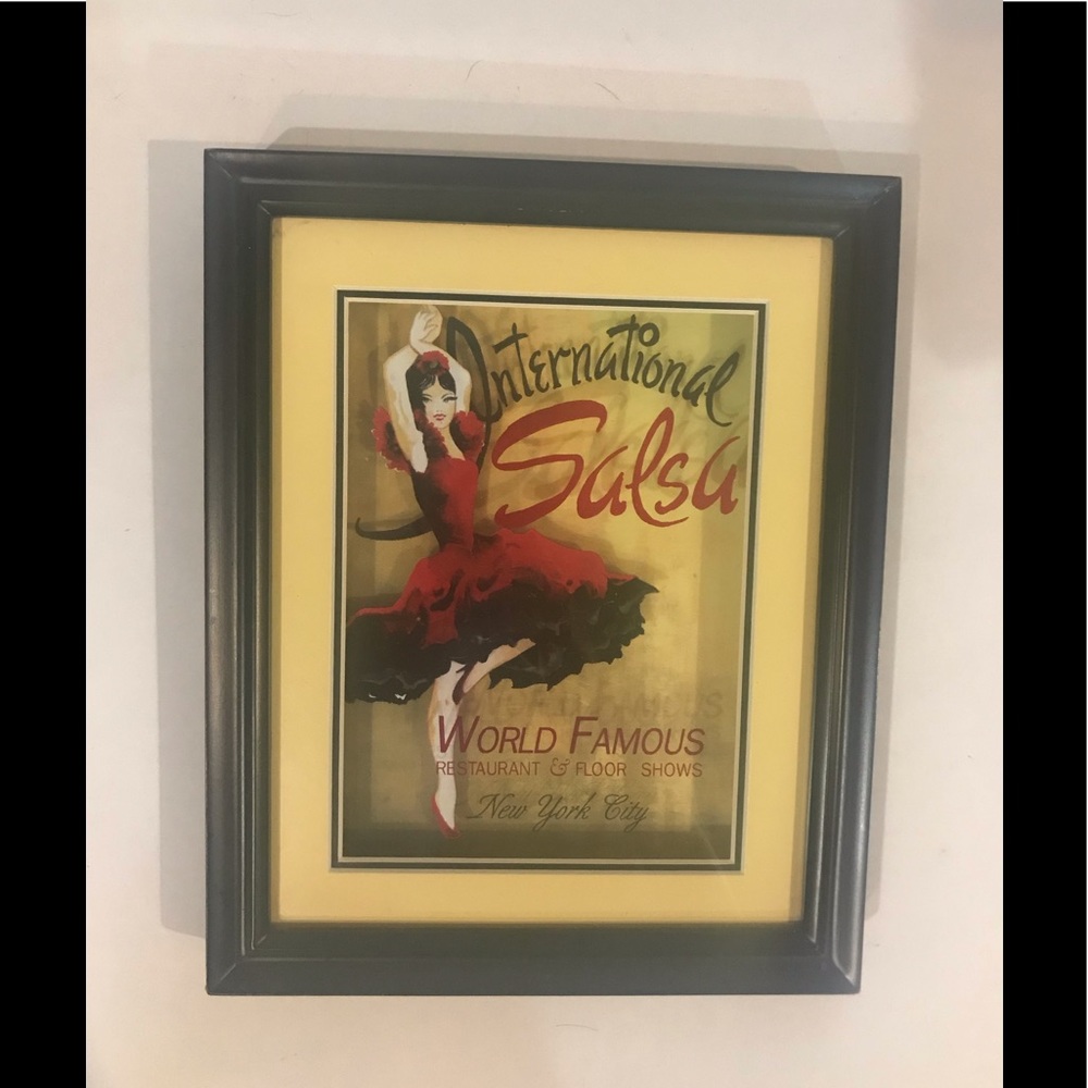 Salsa Dancing Wall or Table Art